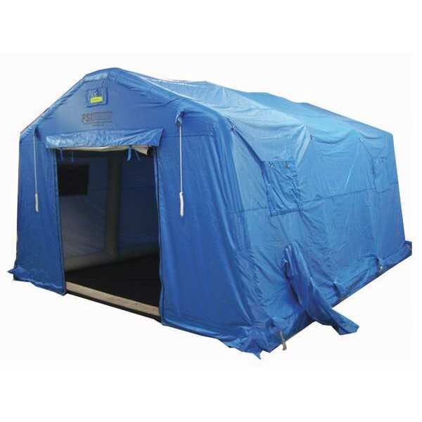 Pneumatic Shelter, 17 ft. L, 34 ft. W