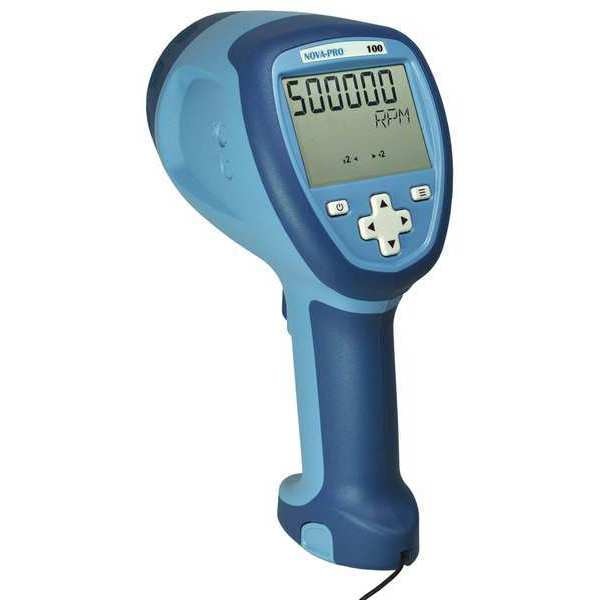 Digital Stroboscope, 3400 Lux, 0.001 FPM