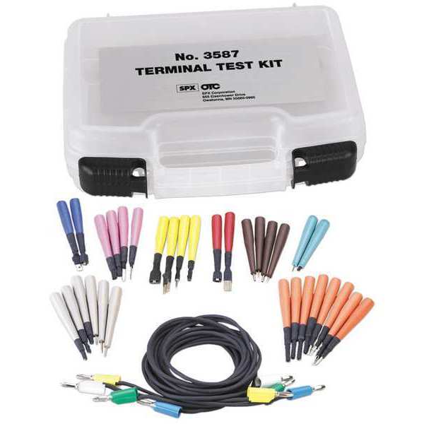 Terminal Test Kit, Plastic/Metal/Rubber