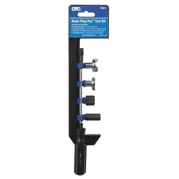 Drain Plug Pro Tool Kit, Metal/Plastic