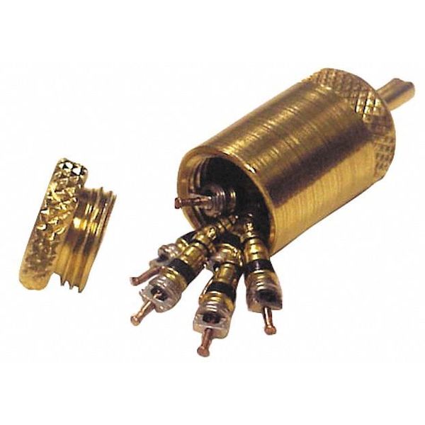 Valve Core Removal Tool, Brass, 1/4