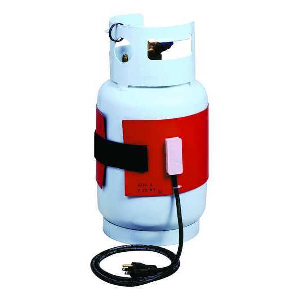 Refrigerant Tank Heater, Rubber, 3-45/64