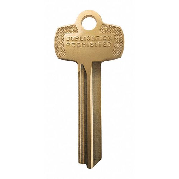 Key Blank, Keyway DD, Standard Type, 7 Pins