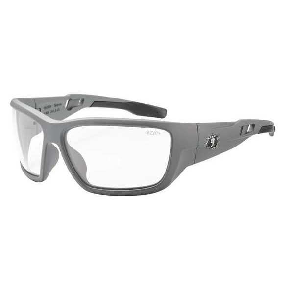 Safety Glasses, Traditional Clear Polycarbonate Lens, Scratch-Resistant
