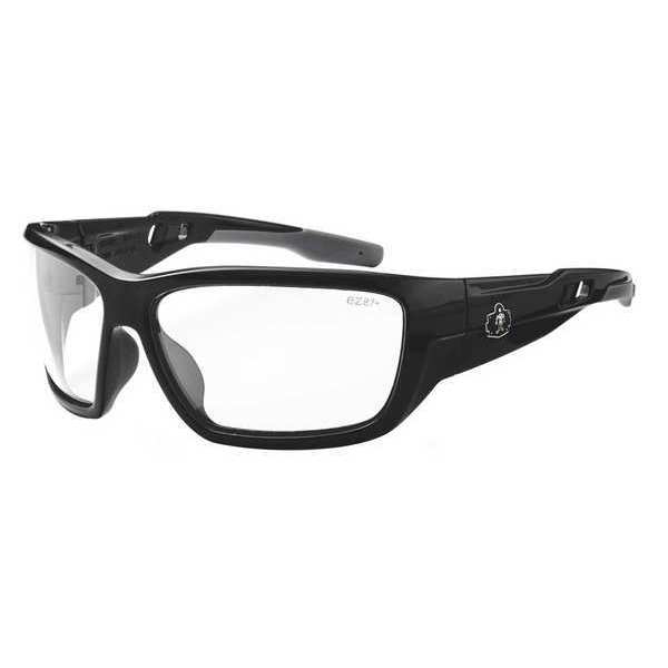 Safety Glasses, Traditional Clear Polycarbonate Lens, Anti-Fog, Scratch-Resistant