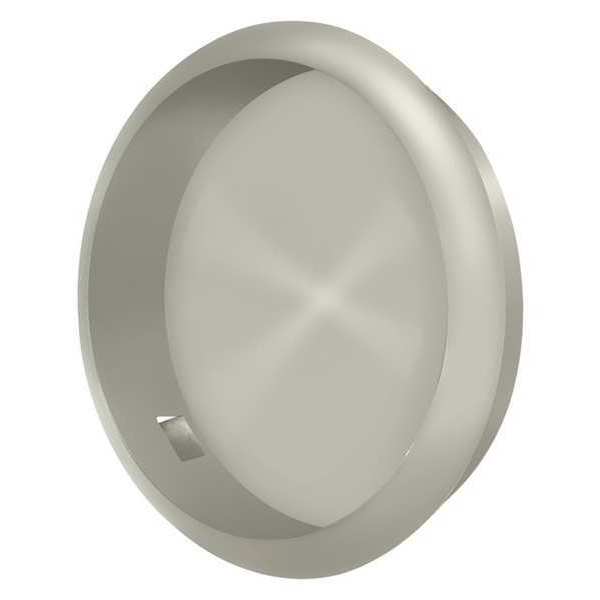 Flush Pull, Solid Brass, Gray