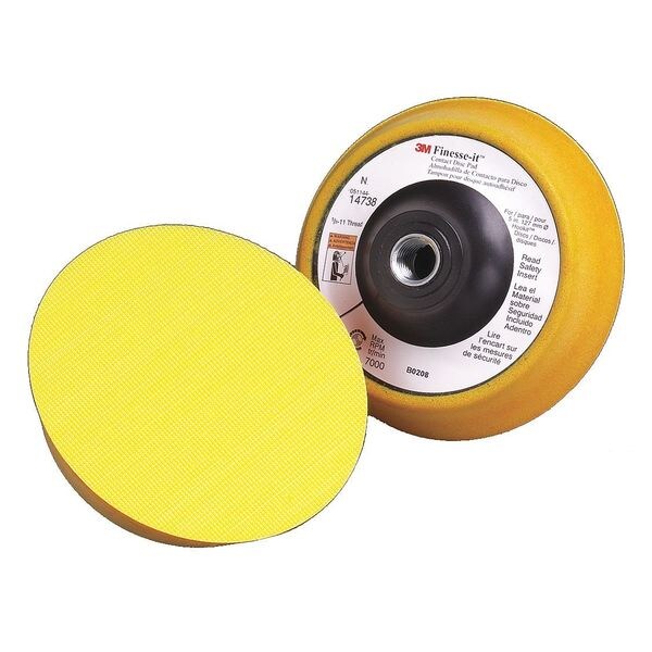 Adhesive/PSA Disc Backup Pad, 5