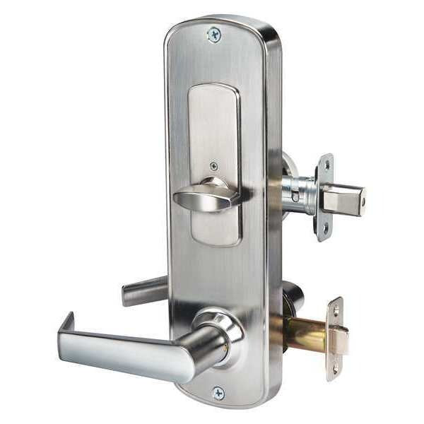 Lockset, Satin Nickel, Passage Function (Discontinued)