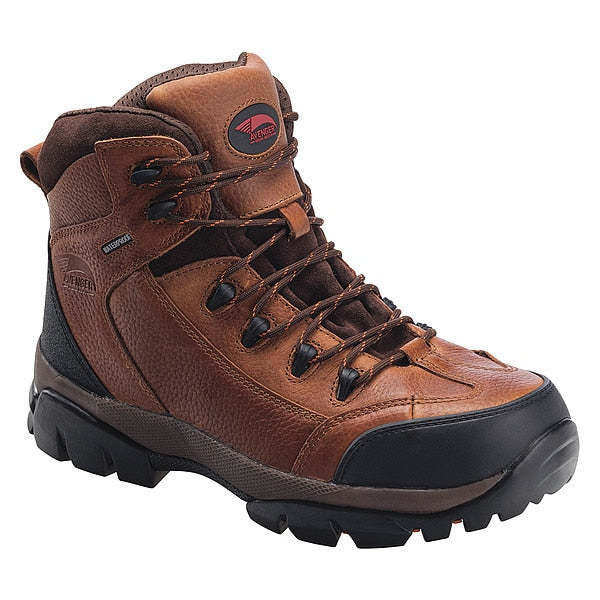 Hiking Boots, 15, M, Brown, Composite, PR