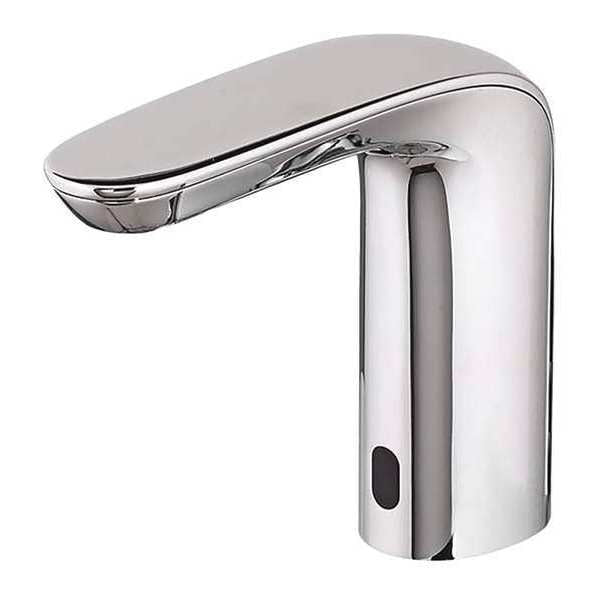 Sensor Single Hole Mount, 1 Hole Straight Spout Bathroom Faucet, Polished chrome