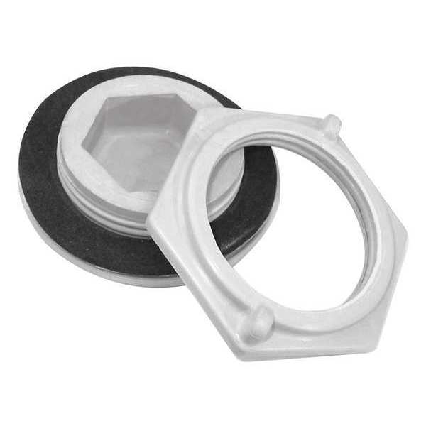 Hole Plug, Gray, Matte, 1.28