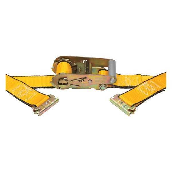 Logistic Ratchet Strap, Gold, 16 ft. L