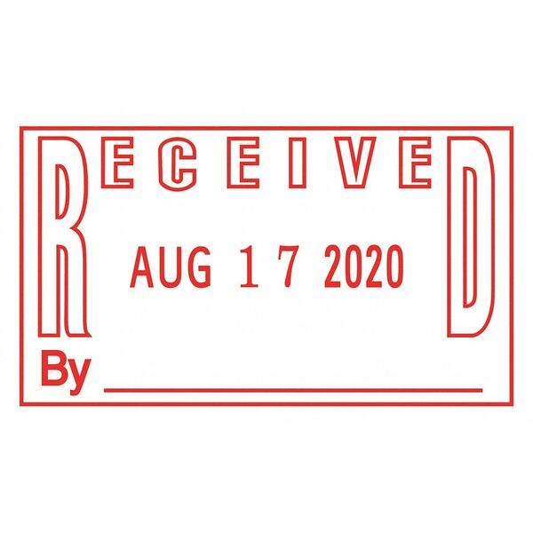 Self-Inking Received and Date Stamp