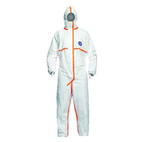 Coverall, White, Zipper