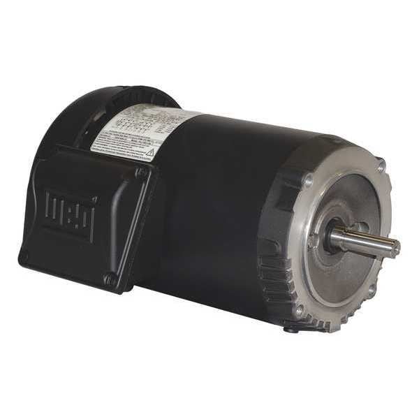 3-Phase General Purpose Motor, 0.5 HP, 56C Frame, 208-230/460V AC Voltage, 1800 Nameplate RPM