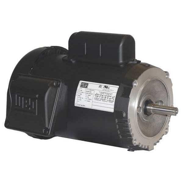 Capacitor-Start General Purpose Motor, 1/2 HP, 115/208-230V AC Voltage, 56C Frame