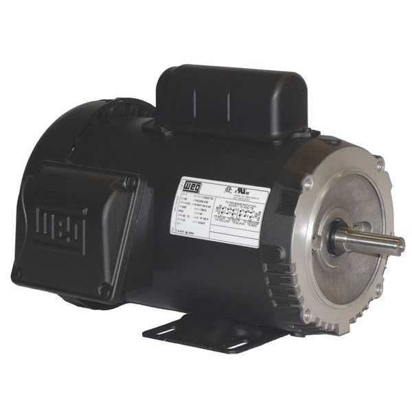 Capacitor-Start/Run General Purpose Motor, 1 HP, 115/208-230V AC Voltage, 56C Frame