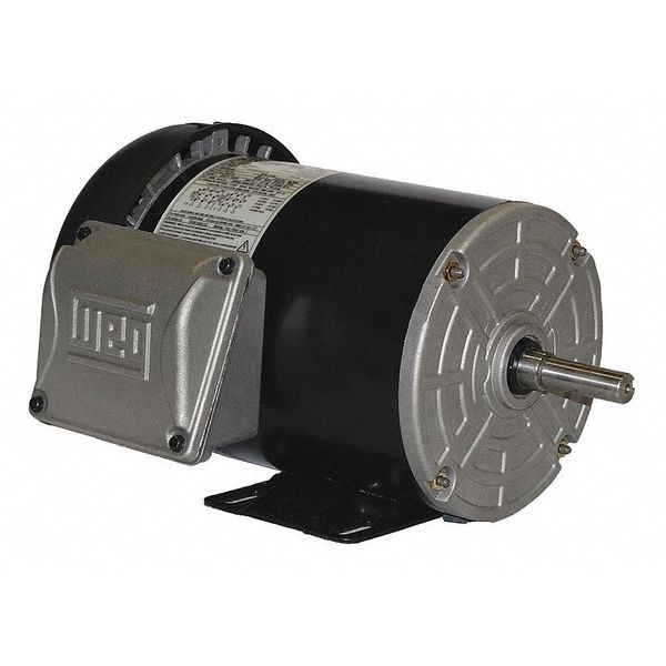 3-Phase General Purpose Motor, 1 HP, 56 Frame, 230/460V AC Voltage, 3,435 Nameplate RPM