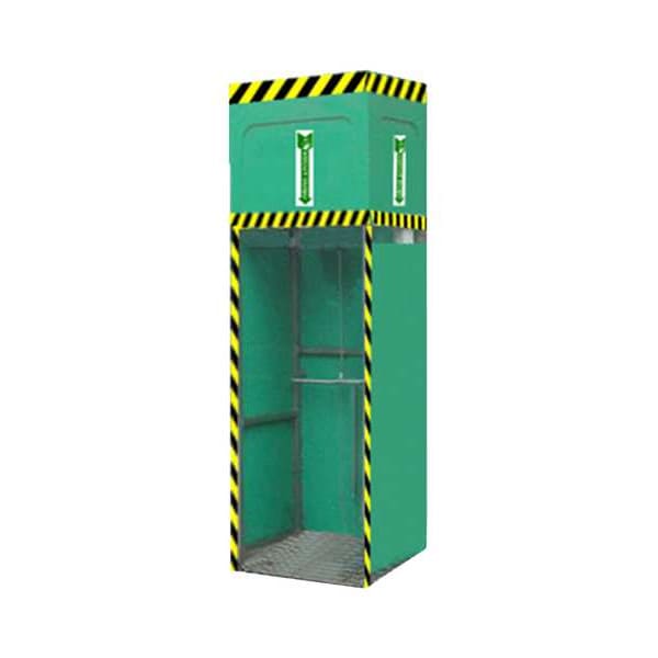 Floor-Mounted Tank Shower