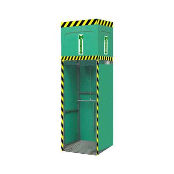 Floor-Mounted Tank Shower