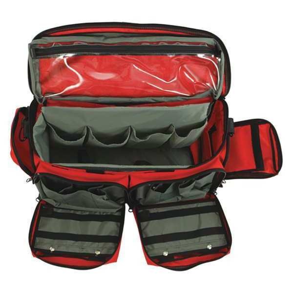Trauma/Oxygen Bag, Red, 27