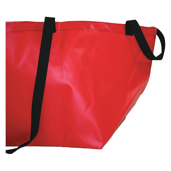 Rubble Bag, vinyl, Red, 21 in Height