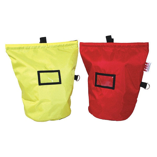 Mask Bag, Nylon, Red, 14 in Height