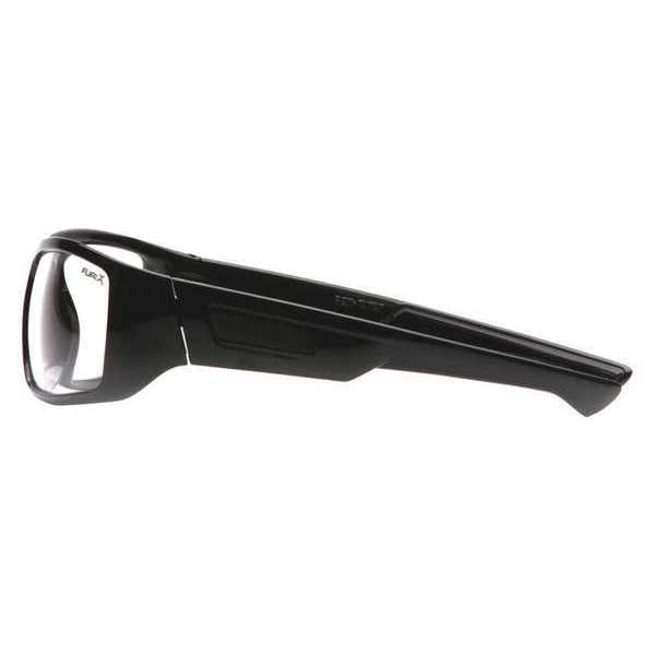 Safety Glasses, Wraparound Clear Polycarbonate Lens, Anti-Fog, Anti-Static, Scratch-Resistant
