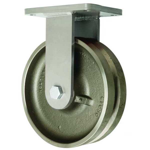 Plate Caster, Swivel, Heavy-Duty, 3000 lb.