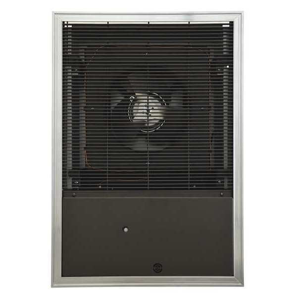 Recessed Electric Wall-Mount Heater, Recessed, 4000 W, 277V AC