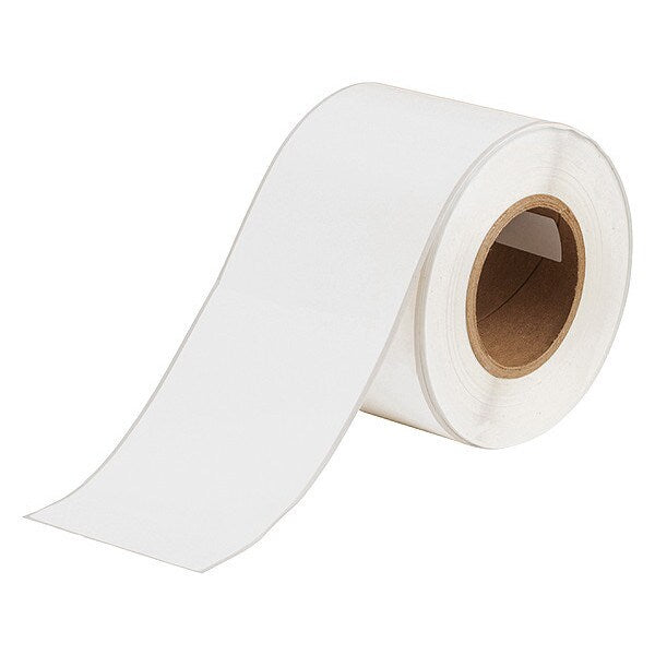 Printer Label Roll, Vinyl, 4