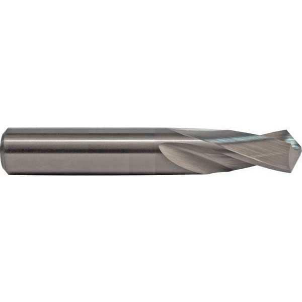 Screw Machine Drill Bit, #54 Size, 118  Degrees Point Angle, Solid Carbide, Uncoated Finish