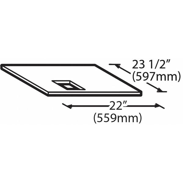 Ice Bin Replacement Cover, 22