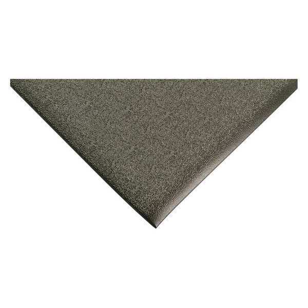 Antifatigue Mat, Black, 2 ft. 8
