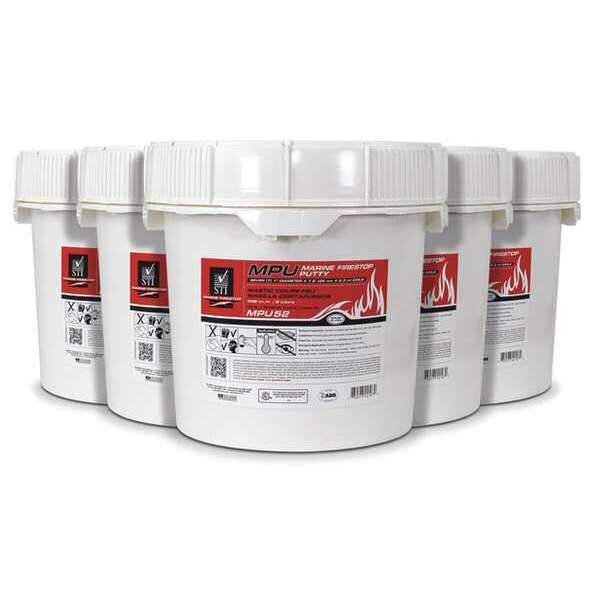 Marine Firestop Putty, 5 gal. Size, Red