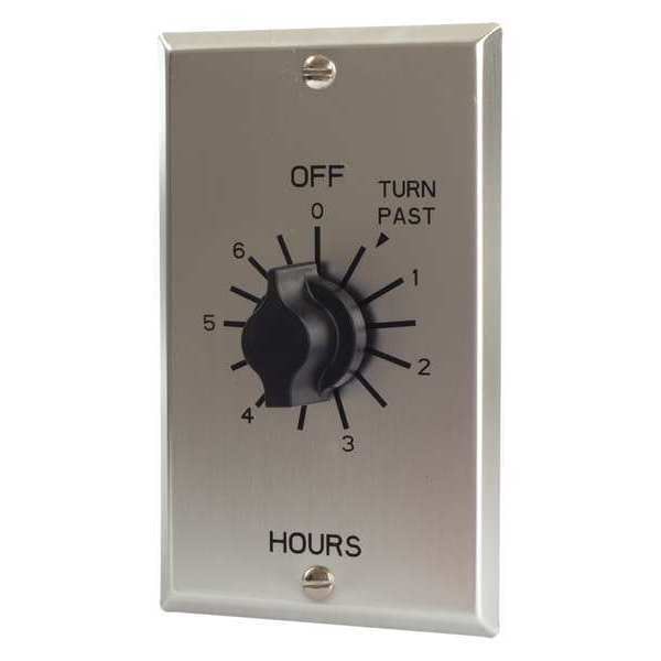 Spring-Wound Timer, Range 0 to 6 hr.