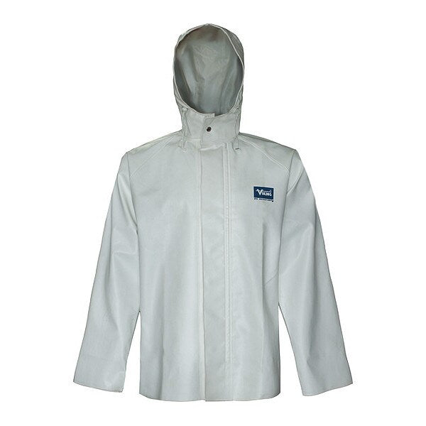 Hood Jacket, PVC, White, M