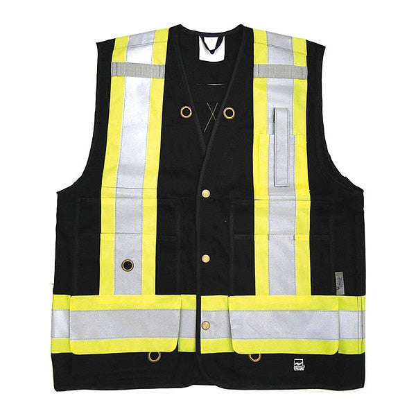SurveyCSA Vest, Black, 4XL
