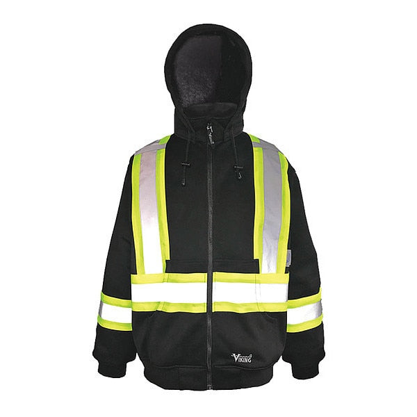 Safety Hoodie, Cotton-Lined, XL