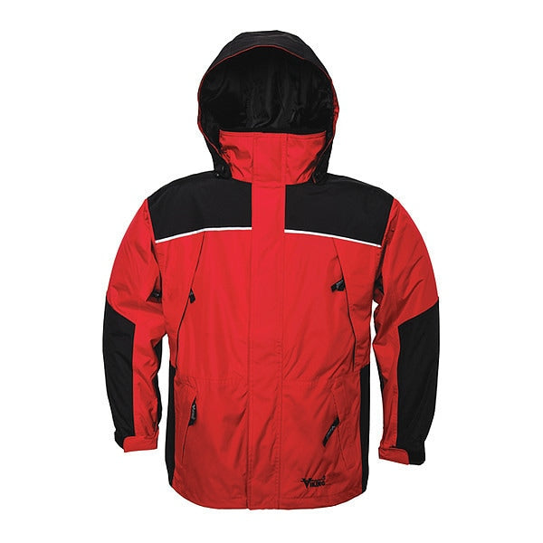 Tempest II Jacket, Black/Red, M