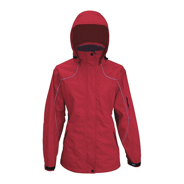 Ladies Trizone Jacket, Red, L
