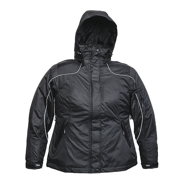 Ladies Trizone Jacket, Black, L