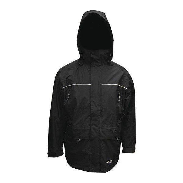 Jacket, Insulated, Black, 3XL