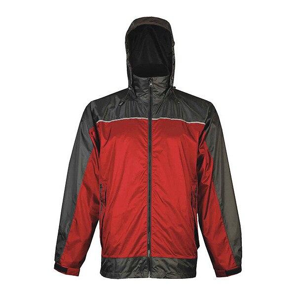 Windigo Jacket, Charcoal/Red, XL