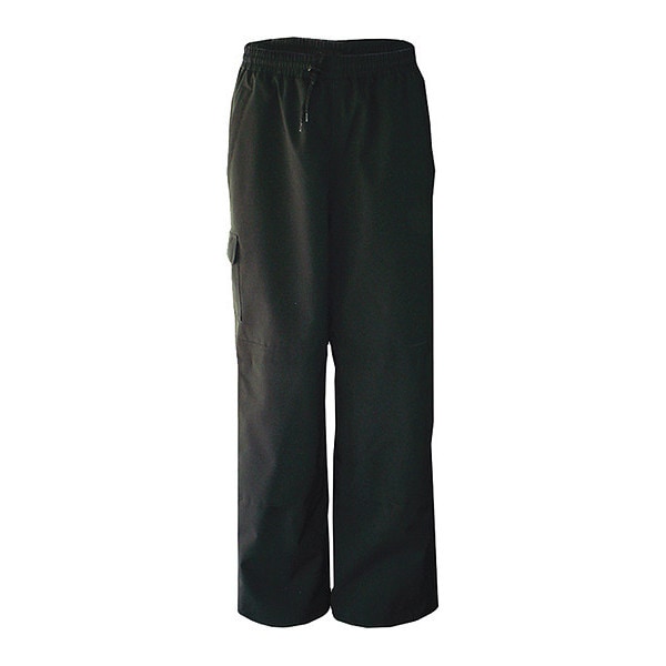 Pant, Waterproof, Mesh, Black, XXL