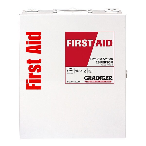 First Aid Kit, White, 9