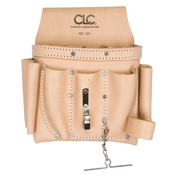 Tan Leather 8 Pockets