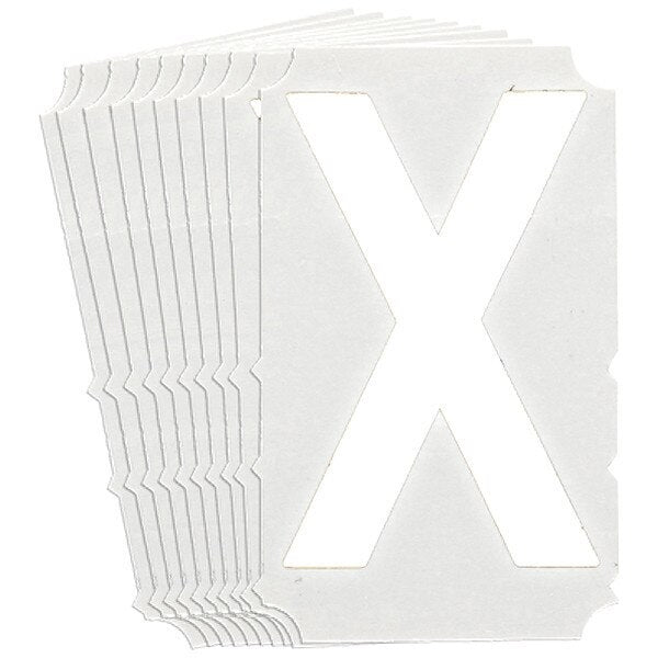 Numbers and Letters Labels, PK 10