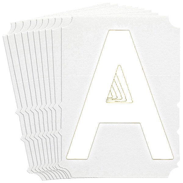 Numbers and Letters Labels, PK 10