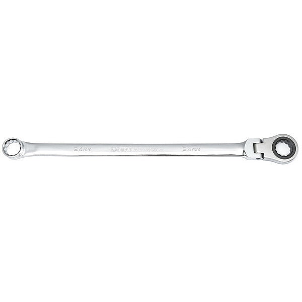 24mm XL GearBoxâ¢ Flex Head Double Box Ratcheting Wrench